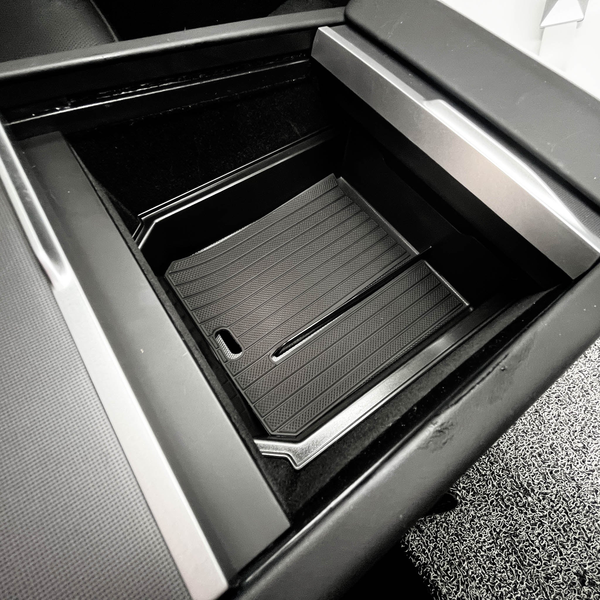 Center Console & Armrest Storage Tray for 2024+ Model 3 & 2025+ Model Y