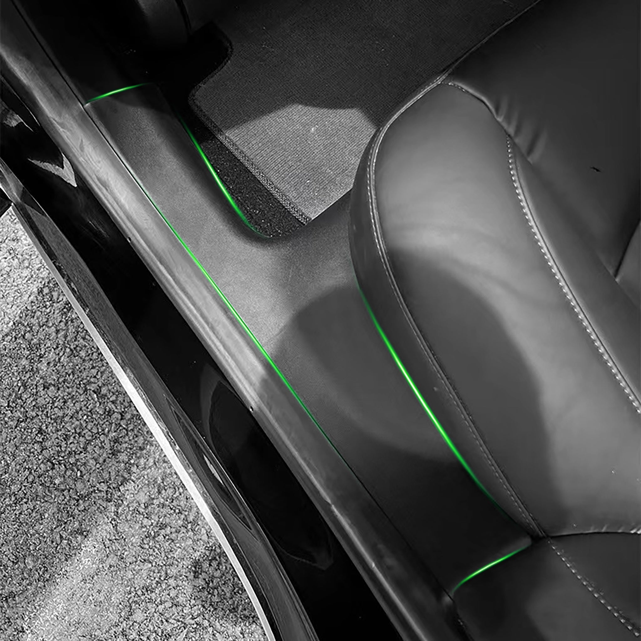 Tesla Model Y & Model 3 Back Door Sill Protector – Durable, Eco-Friendly Protection for Your Interior