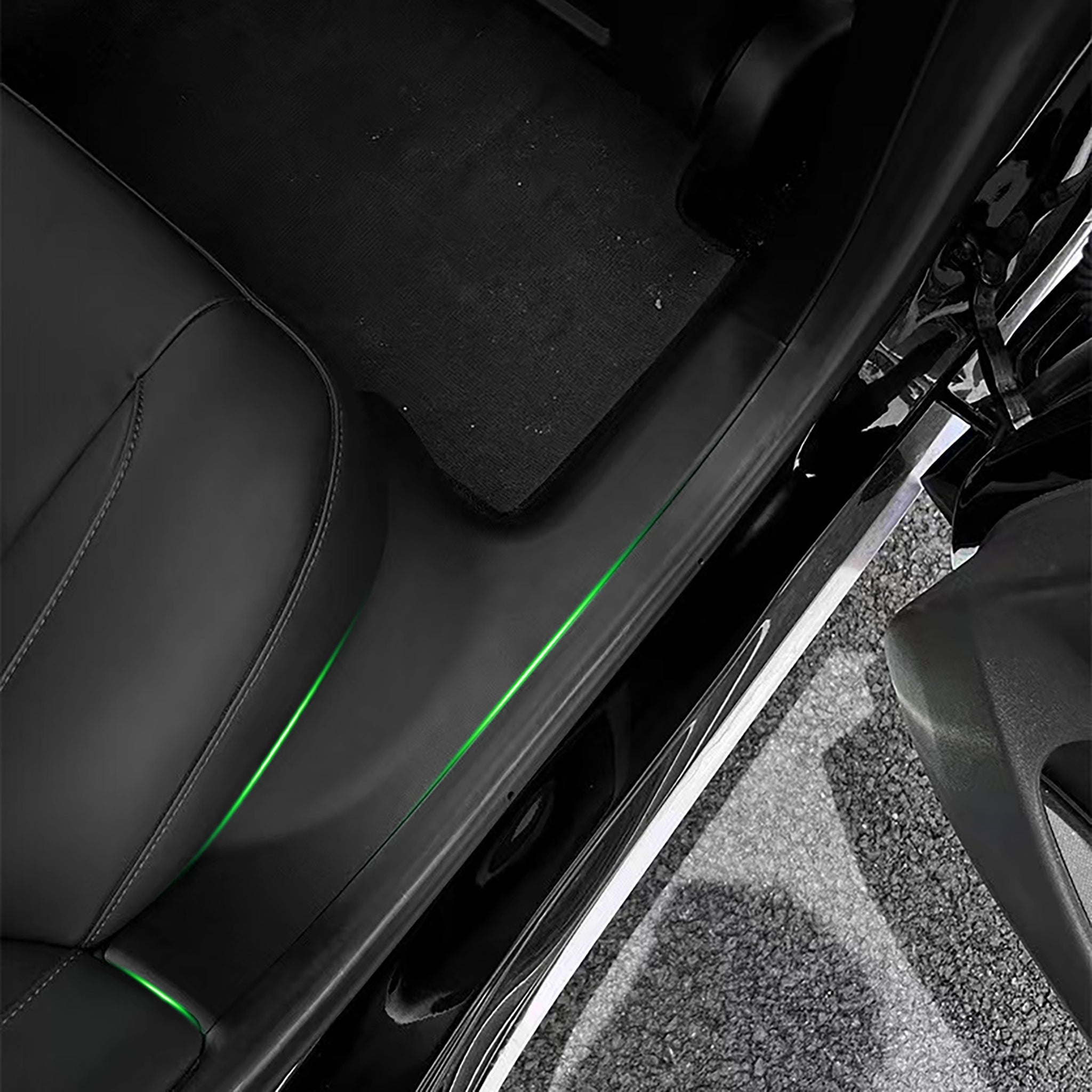Tesla Model Y & Model 3 Back Door Sill Protector – Durable, Eco-Friendly Protection for Your Interior