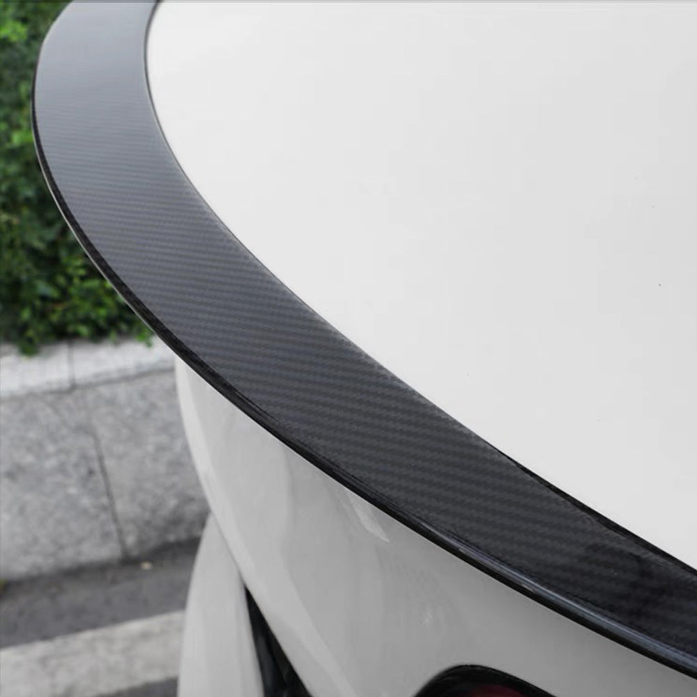 High-Performance Carbon Fiber Spoiler for Tesla Model 3/Y – Aerodynamic Downforce, Enhanced Grip & Battery Efficiency
