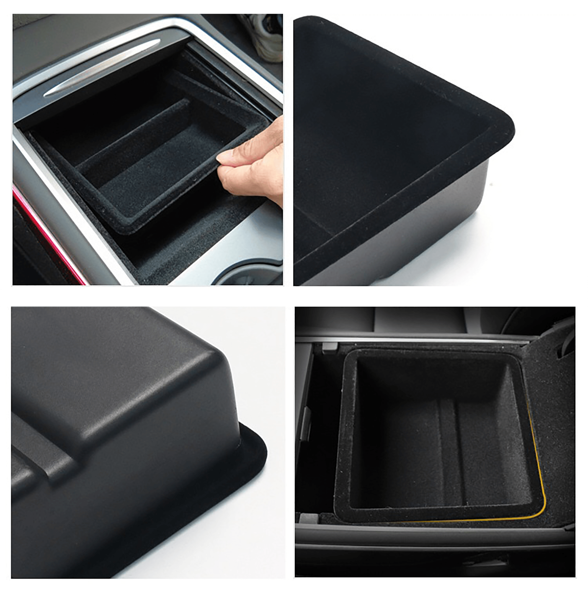 Center Console & Armrest Box Storage Tray for Tesla Model 3/Y
