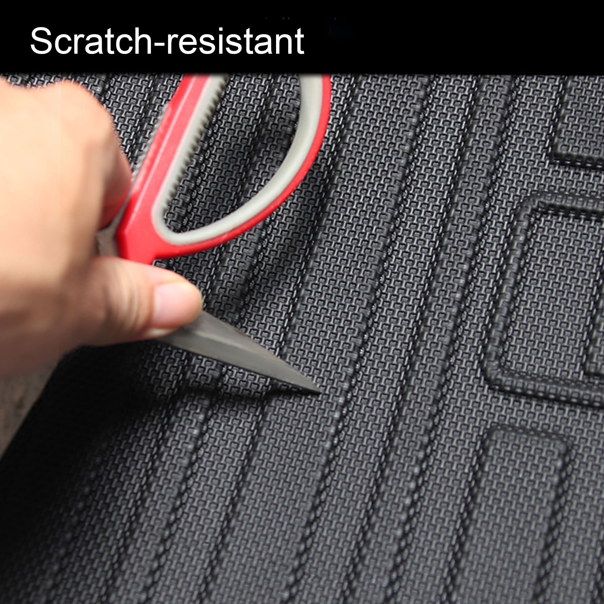 Tesla Model Y All-Weather Cargo Mats - Complete Set for Front, Rear, and Sub-Trunk
