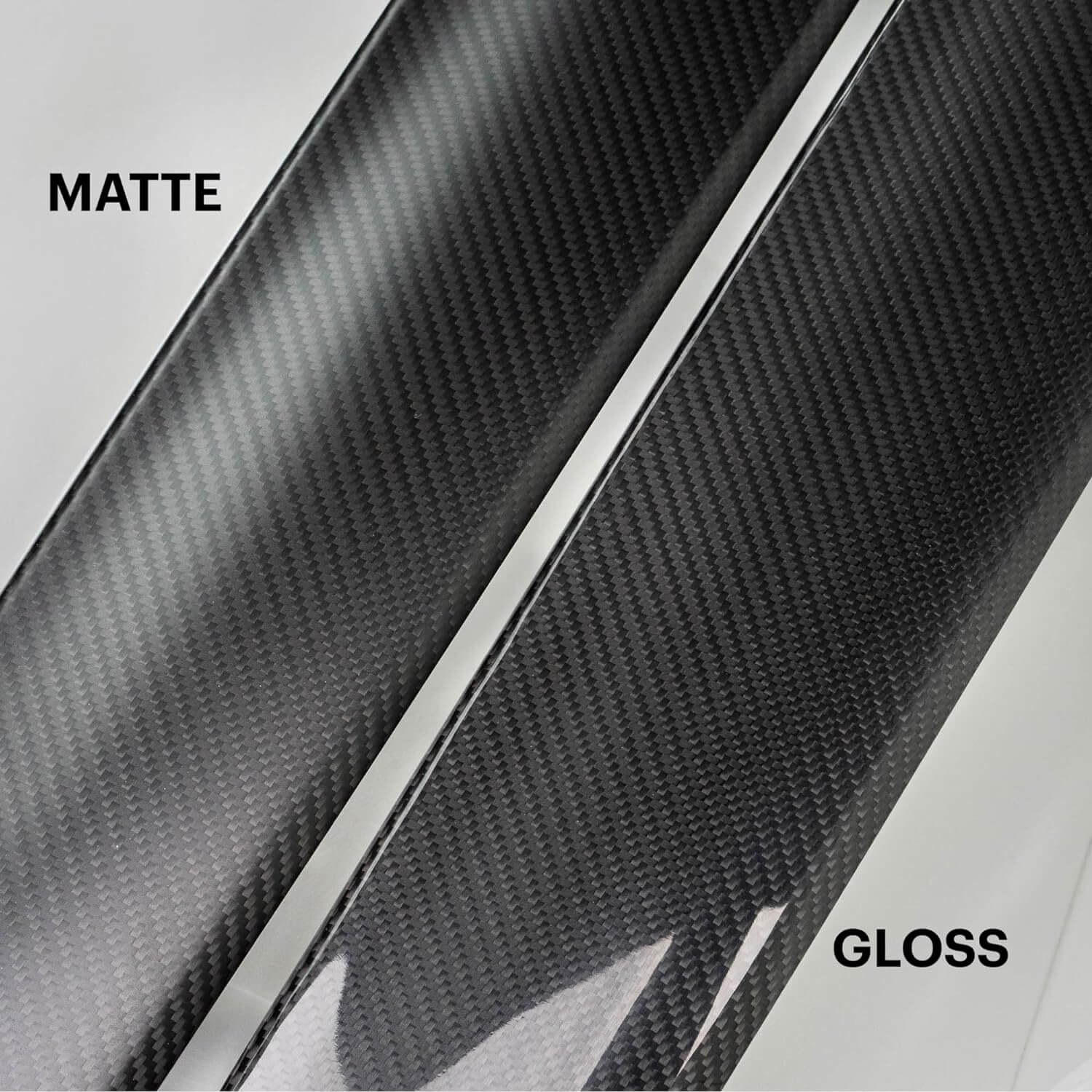 Bundle: Tesla Model 3/Y Carbon Fiber Dashboard & Door Trim Covers Set 2021-2024