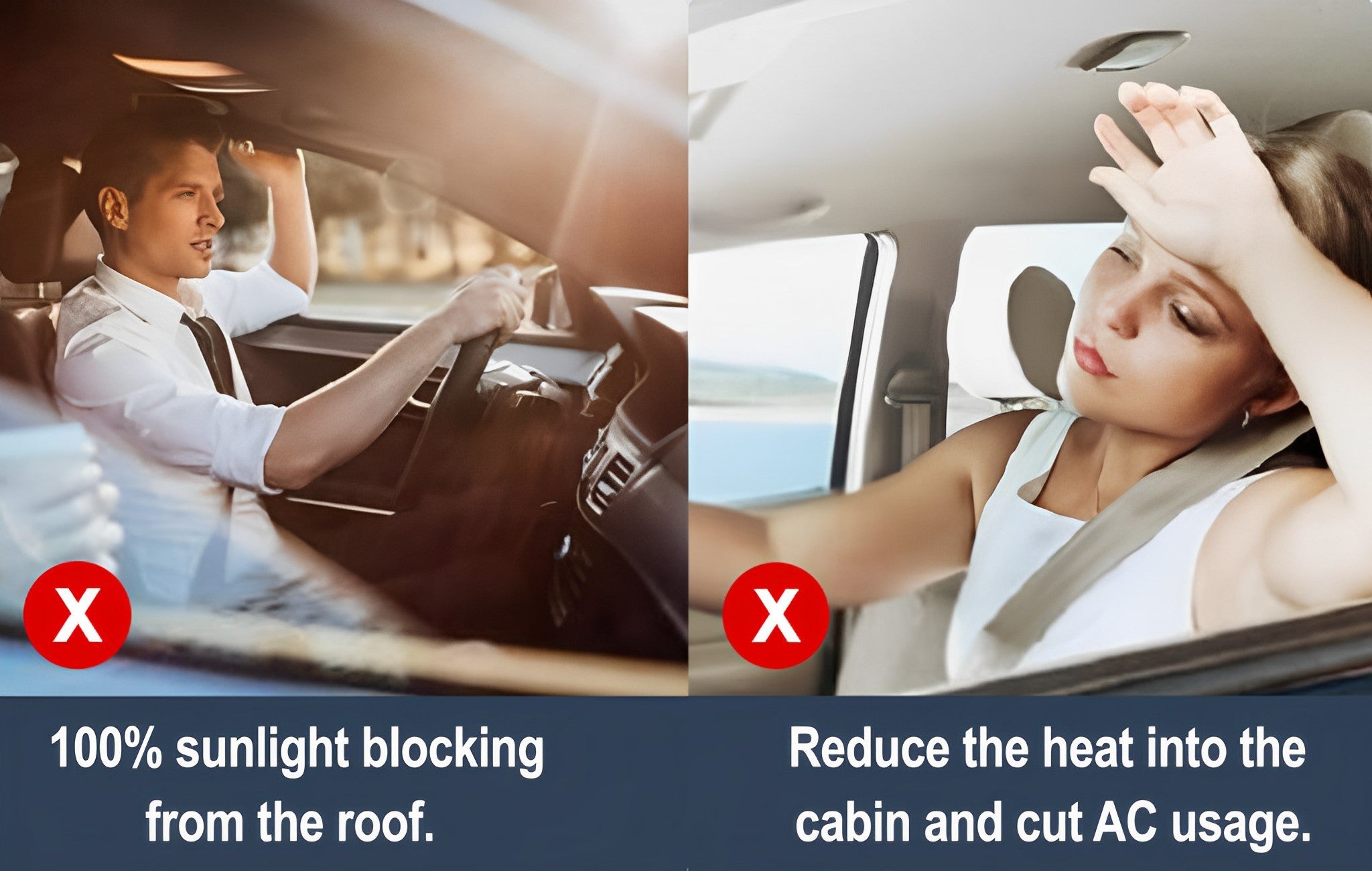 Retractable Sunshade | Tesla Model 3 & Y (All Years)