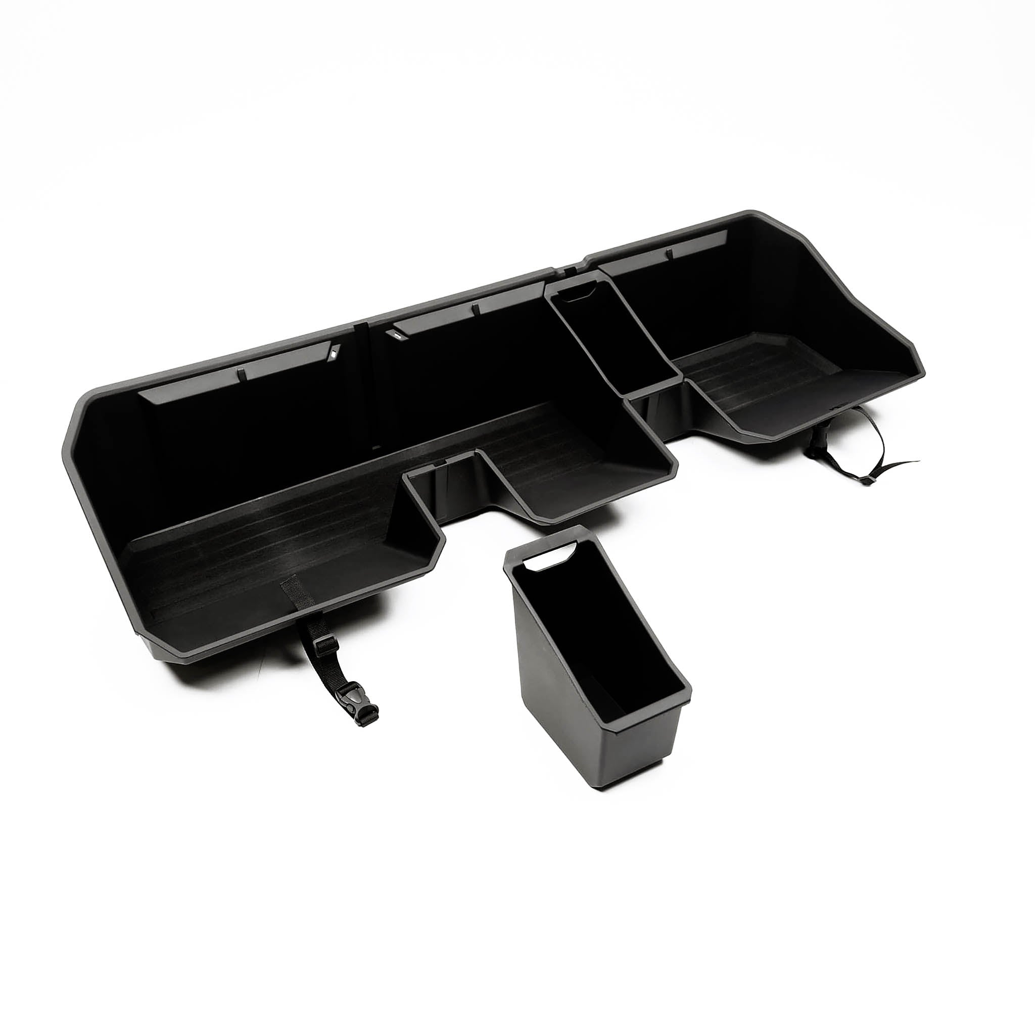 Cybertruck Underseat Storage Bin with Add-On Buckets
